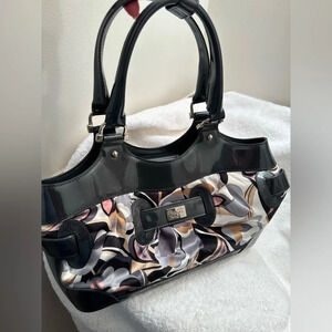 Beijo purse with floral cloth and matching wallet